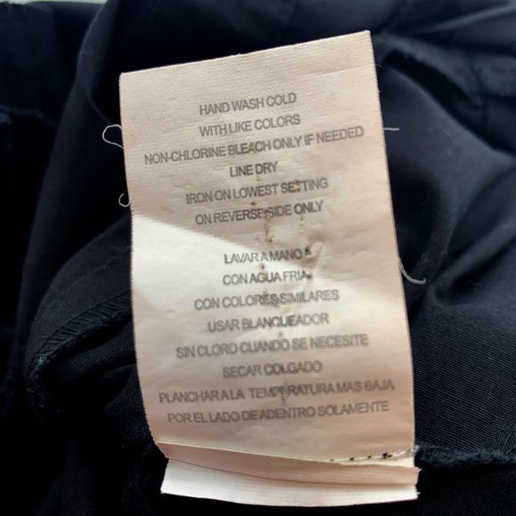 XOXO Long Button Down Black Shirt Sz Small Collared Sleeveless Belt Loops Cotton - Picture 6 of 8